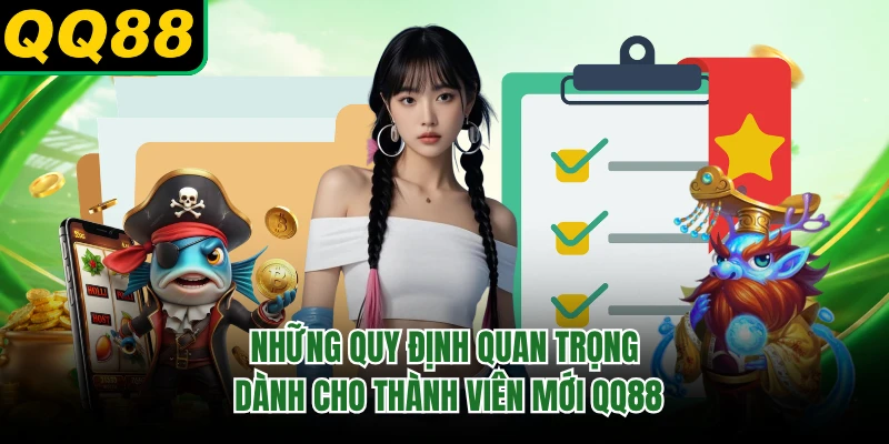 Những quy định quan trọng dành cho thành viên mới QQ88 